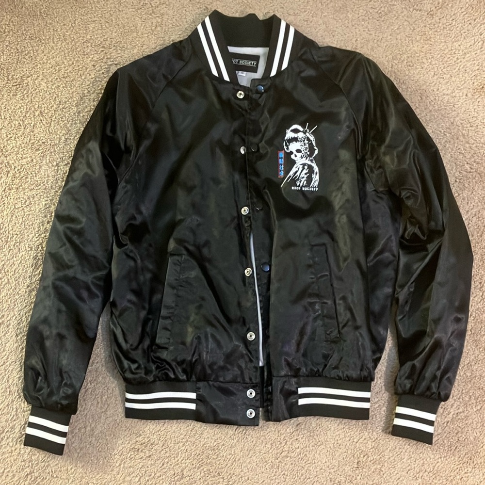 Lightly Used Riot Society Bomber Sz S